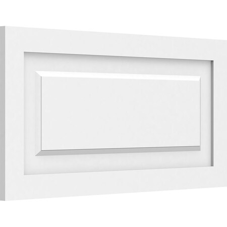 Ekena Millwork Harrison Raised Panel Decorative Wall Panel, 28"W x 14"H x 5/8"P WALP28X14X062HAR